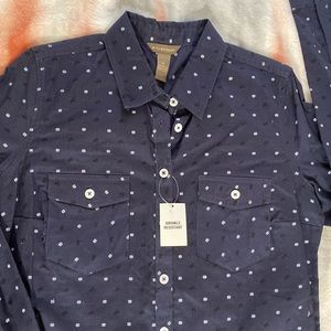 NWT, Bit & Bridle button down woman’s size Small